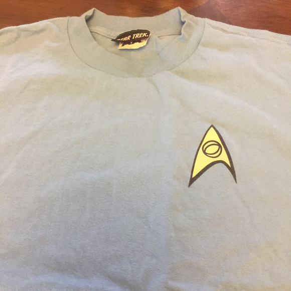 Star Trek Other - Star Trek Blue Science Uniform Shirt Medium Star Trek Other - Star Trek Blue Science Uniform Shirt Medium
